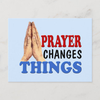 PRAYER VERANDERT DINGEN BRIEFKAART