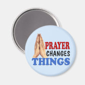 PRAYER VERANDERT DINGEN MAGNEET (Voorkant / Achterkant)