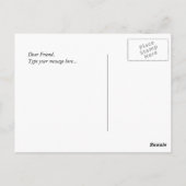 PRAYER VERPLAATST BRIEFKAART MOUNTAINES (Achterkant)