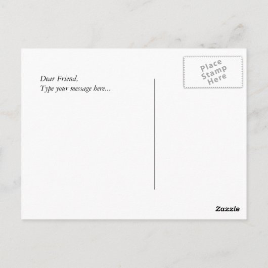 PRAYER VERPLAATST BRIEFKAART MOUNTAINES (Achterkant)