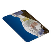 Prayer vlaggen en de berg Jhomolhari, Bhutan. Magneet (Rechterzijde)