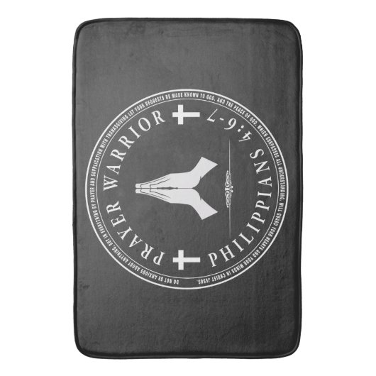 Prayer Warrior Badmat (Voorkant Verticaal)