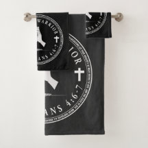 Prayer Warrior Bath Towel Set