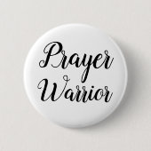 Prayer Warrior Button (Voorkant)