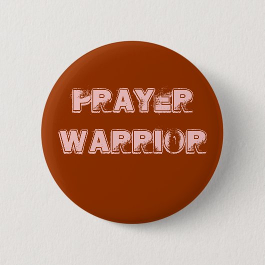 Prayer Warrior Button (Voorkant)