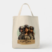 Prayer Warrior canvas tas (Achterkant)