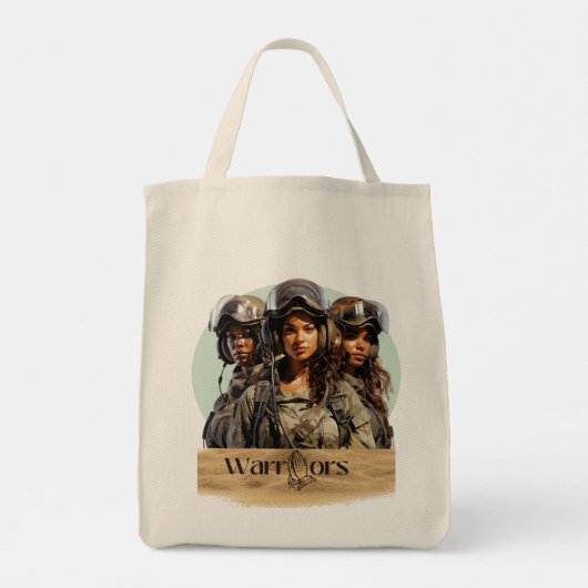 Prayer Warrior canvas tas (Achterkant)