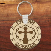 PRAYER WARRIOR CHRISTELIJK GEAR SLEUTELHANGER (Voorkant)