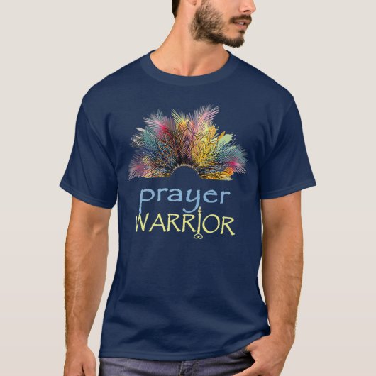 Prayer Warrior Christelijk voor vrouwen T-shirt (Voorkant)