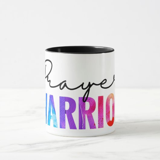 Prayer Warrior Christelijke Inspirerend Mok (Midden)