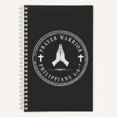 Prayer Warrior Circular Design Journal Notitieboek (Voorkant)