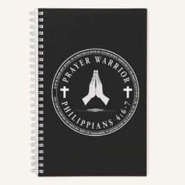 Prayer Warrior Circular Design Journal Notitieboek