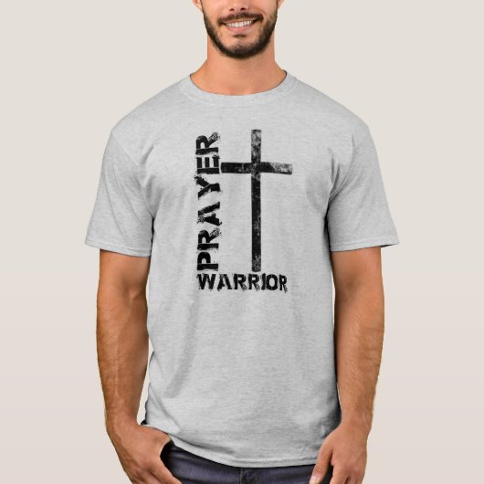 Prayer Warrior Cross T-shirt (Voorkant)