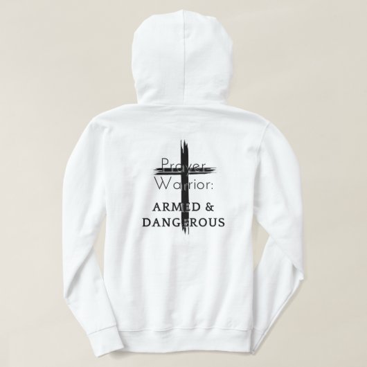 Prayer Warrior Hoodie (Design achterkant)
