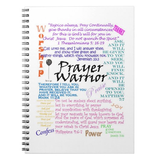 Prayer Warrior Journal Notitieboek (Voorkant)
