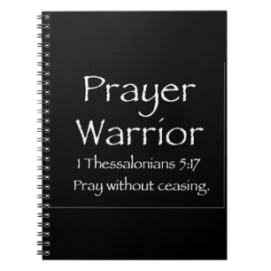 Prayer Warrior Journal zwart Notitieboek