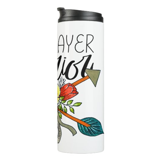 Prayer Warrior - Parkinson Thermosbeker (Geroteerd rechts)