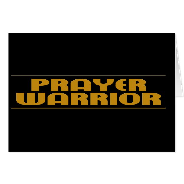 Prayer Warrior Products (Voorkant Horizontaal)