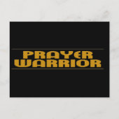 Prayer Warrior Products Briefkaart (Voorkant)