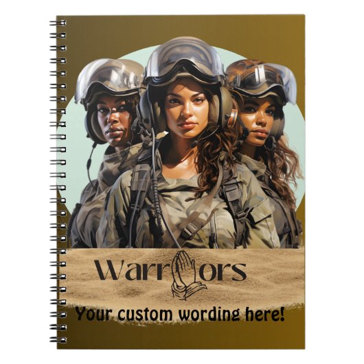 Prayer Warrior Spiral Notebook  Notitieboek (Voorkant)