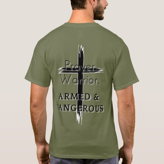 Prayer Warrior T-shirt (Achterkant)
