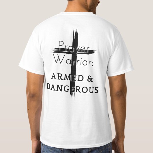 Prayer Warrior T-shirt (Achterkant)
