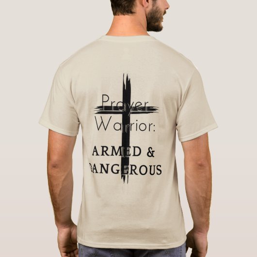 Prayer Warrior T-shirt (Achterkant)