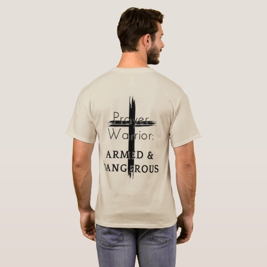 Prayer Warrior T-shirt (Achterkant volledig)