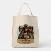 Prayer Warrior tote bag (Achterkant)