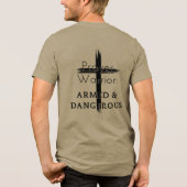 Prayer Warrior Tri-Blend Shirt (Achterkant)
