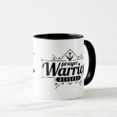 Prayer Warrior Tribal Emblem Mok (Voorkant rechts)