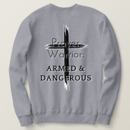 Prayer Warrior Trui (Design achterkant)