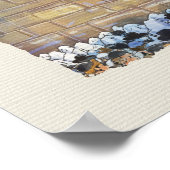 Prayer Westerne muur Jerusalem Old City Israel Art Poster (Hoek)