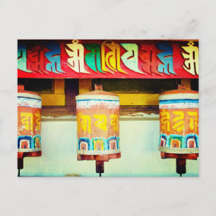 Prayer Wheels Briefkaart