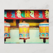 Prayer Wheels Briefkaart (Voorkant)