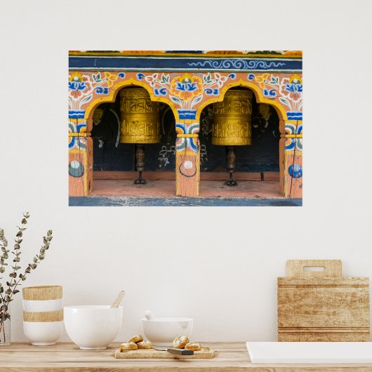 Prayer Wheels Poster (Keuken)