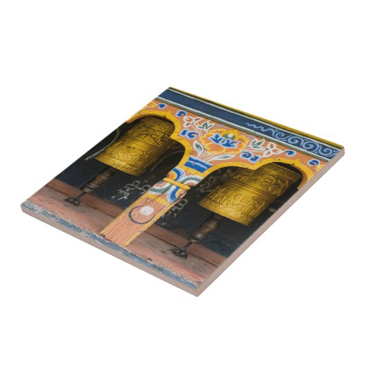 Prayer Wheels Tegeltje (Zijkant)