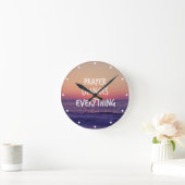 Prayer wijzigt alles Christelijke prijsopgave Ronde Klok (Huis)