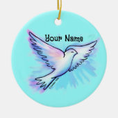 Prayer Works Dove Christelijk Ornament (Voorkant)