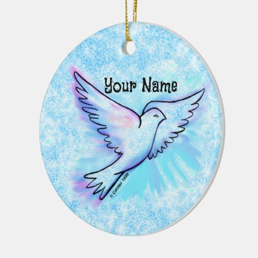 Prayer Works Dove Ornament (Links)