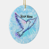 Prayer Works Duif Siervoorwerp Keramisch Ornament (Rechts)