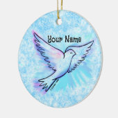 Prayer Works Duif Siervoorwerp Keramisch Ornament (Links)