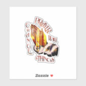 Prayer zal de Stickers veranderen (Vel)