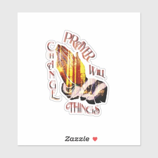 Prayer zal de Stickers veranderen (Vel)