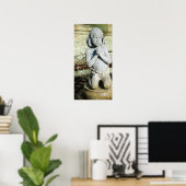 Prayers Fountain Detail Kansas City Plaza Poster (Thuiskantoor)