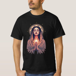 Prayers in the Shadows - Goth Madonna T-shirt