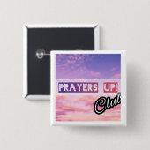 Prayers Up Club Button (Voorkant /achterkant)