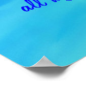 PRAYERS VOOR DE VERWARMING VAN BEAUTIFUELE POST POSTER (Hoek)