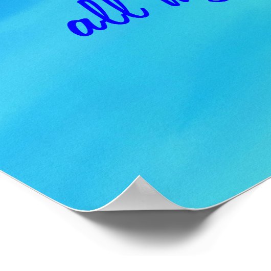 PRAYERS VOOR DE VERWARMING VAN BEAUTIFUELE POST POSTER (Hoek)