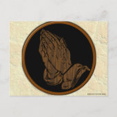 PRAYHANDEN BRIEFKAART (Voorkant)